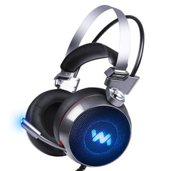 Headphones with Microphone LED Light