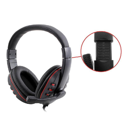 Leather Gaming Headphones