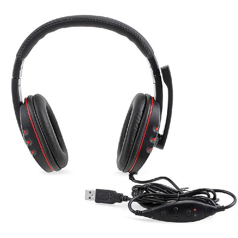 Leather Gaming Headphones