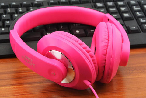 Hot Pink Headphone